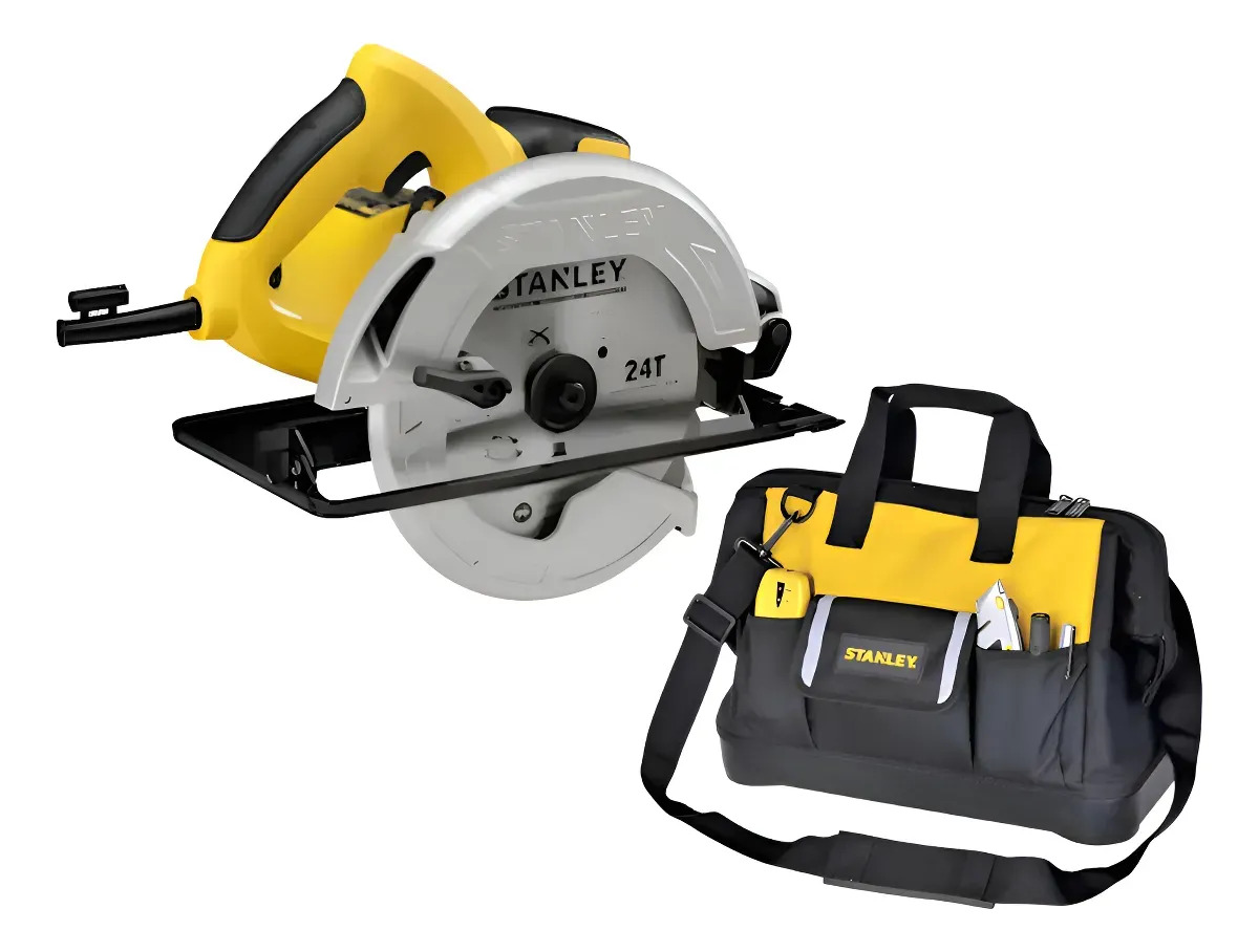 Sierra Circular 7 1/4 + Bolso Para Herramientas 16 Stanley