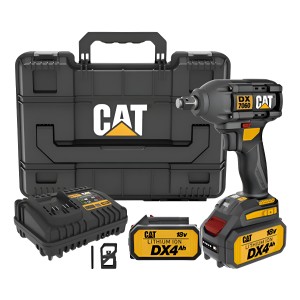 Llave De Impacto Inalámbrica Cat Dx7060 1/2 350nm Negro