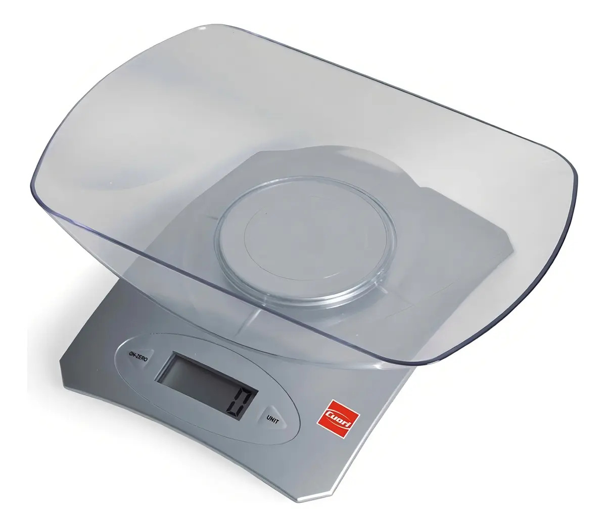 Balanza De Cocina Digital Cuori C/bowl Removible Máx 5kg Capacidad Máxima 5 Kg Color Gris - Imagen 2