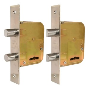 Cerrojo Gemelos X2 Star 501 Combinados 4 Llaves -