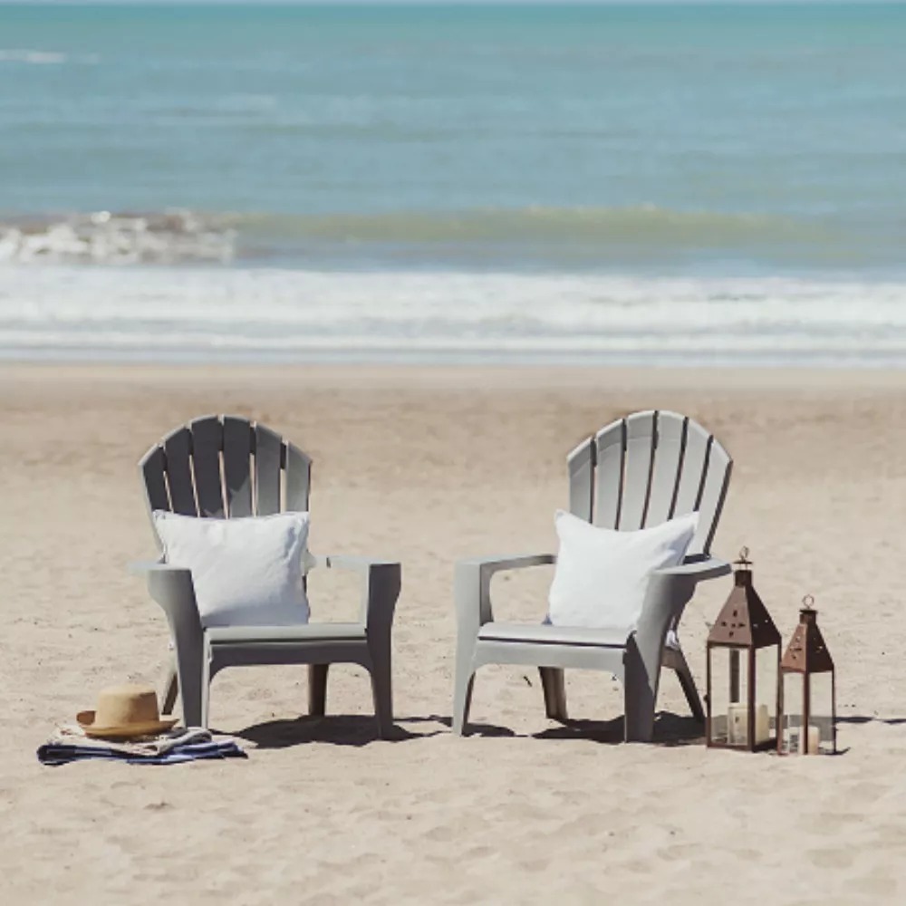 Sillón Miami Gris X2 + Mesa Ratona Mueble De Jardín - Tyt - Imagen 6