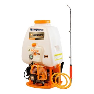 Fumigadora Pulverizador Mochila Nafta 26cc 25 Lts Lusqtoff Color Naranja Lj-p26 Mm