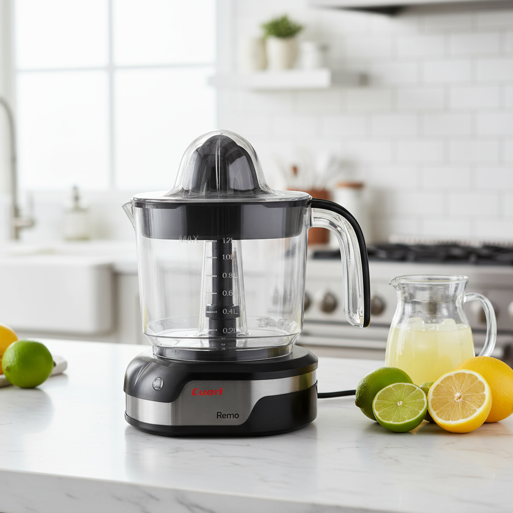 Exprimidor Eléctrico Cuori Remo 50w 1200ml Negro - Imagen 2