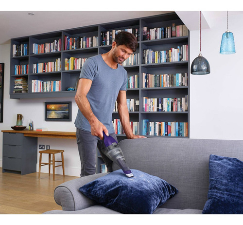 Aspiradora De Mano Black + Decker Litio Seco + Cepillo Color Gris - Imagen 6