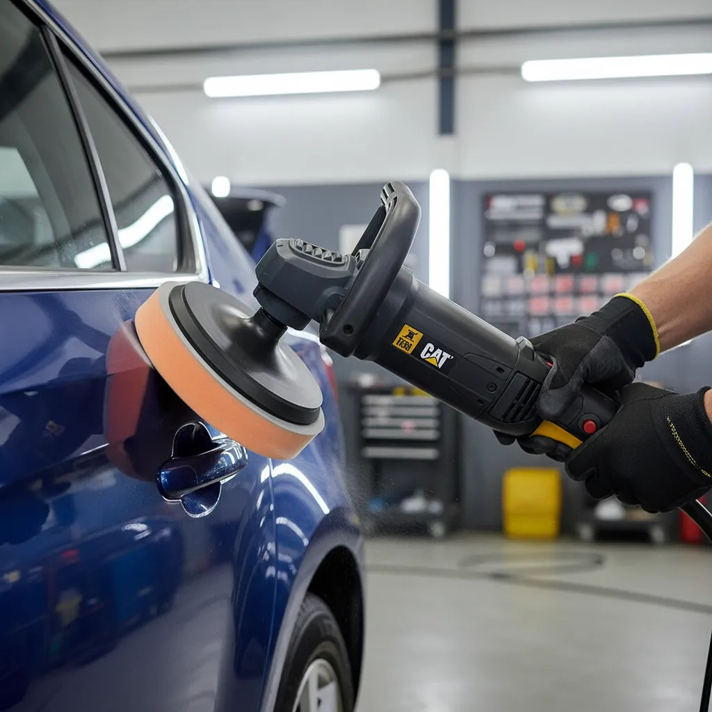 Pulidora Lustradora Cat Dx3030 7 1450w Negra Profesional