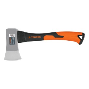 Hacha De Mano 500 Gramos Mango Fibra De Vidrio Truper 14951