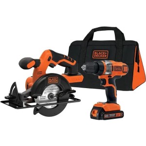 Kit Sierra Circular + Taladro Black+decker Bdcd220cs Maletín