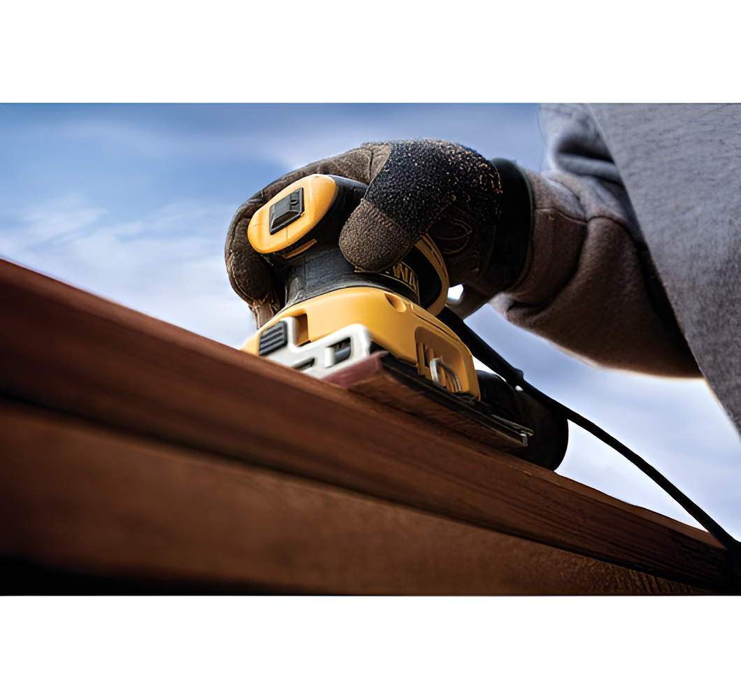 Lijadora Profesional Orbital Dewalt Dwe6411 Amarilla 50hz 230w Amarillo 50 Hz - Imagen 6