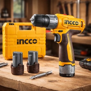 Taladro Atornillador 20nm Valija Ingco Cdli12206