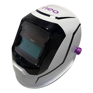 Máscara De Soldar Fotosensible True Color Lens Neo Color Blanco Liso