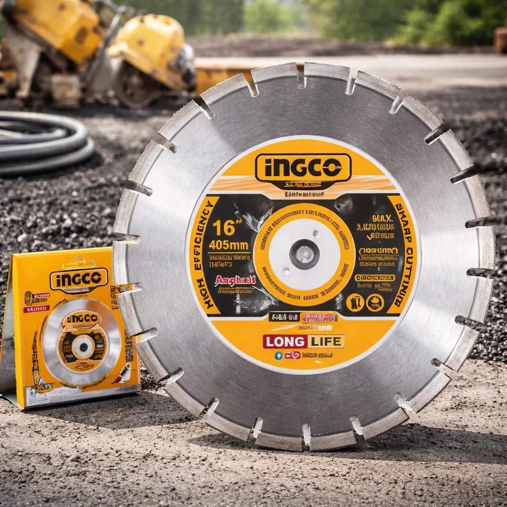 Disco P/ Maquina Pavimento 405mm 16 Asfalto Ingco Dmd064053 - Imagen 2