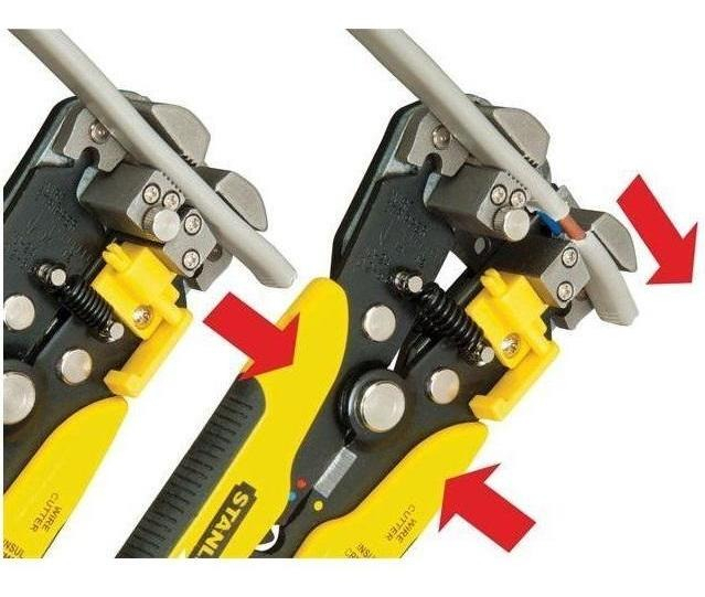 Alicate Pelacable Stanley Autoajustable (96-230) - Imagen 5