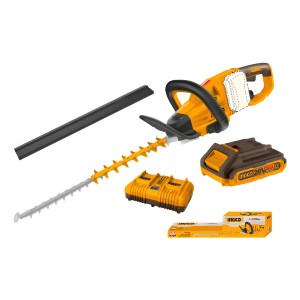 Corta Cerco A Bateria 650mm 40v Bateria P20s Ingco Brushless Amarillo