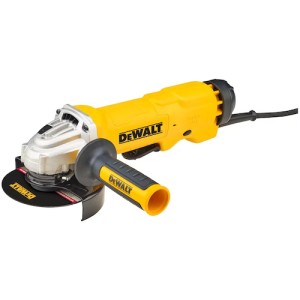 Miniamoladora Angular Dewalt Dwe4314-b3 De 50 hz Color Amarillo 1.5 kw 220 v + Accesorios