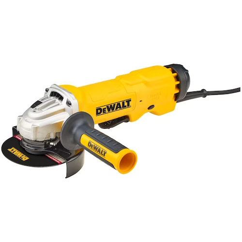 Miniamoladora Angular Dewalt Dwe4314-b3 De 50 hz Color Amarillo 1.5 kw 220 v + Accesorios