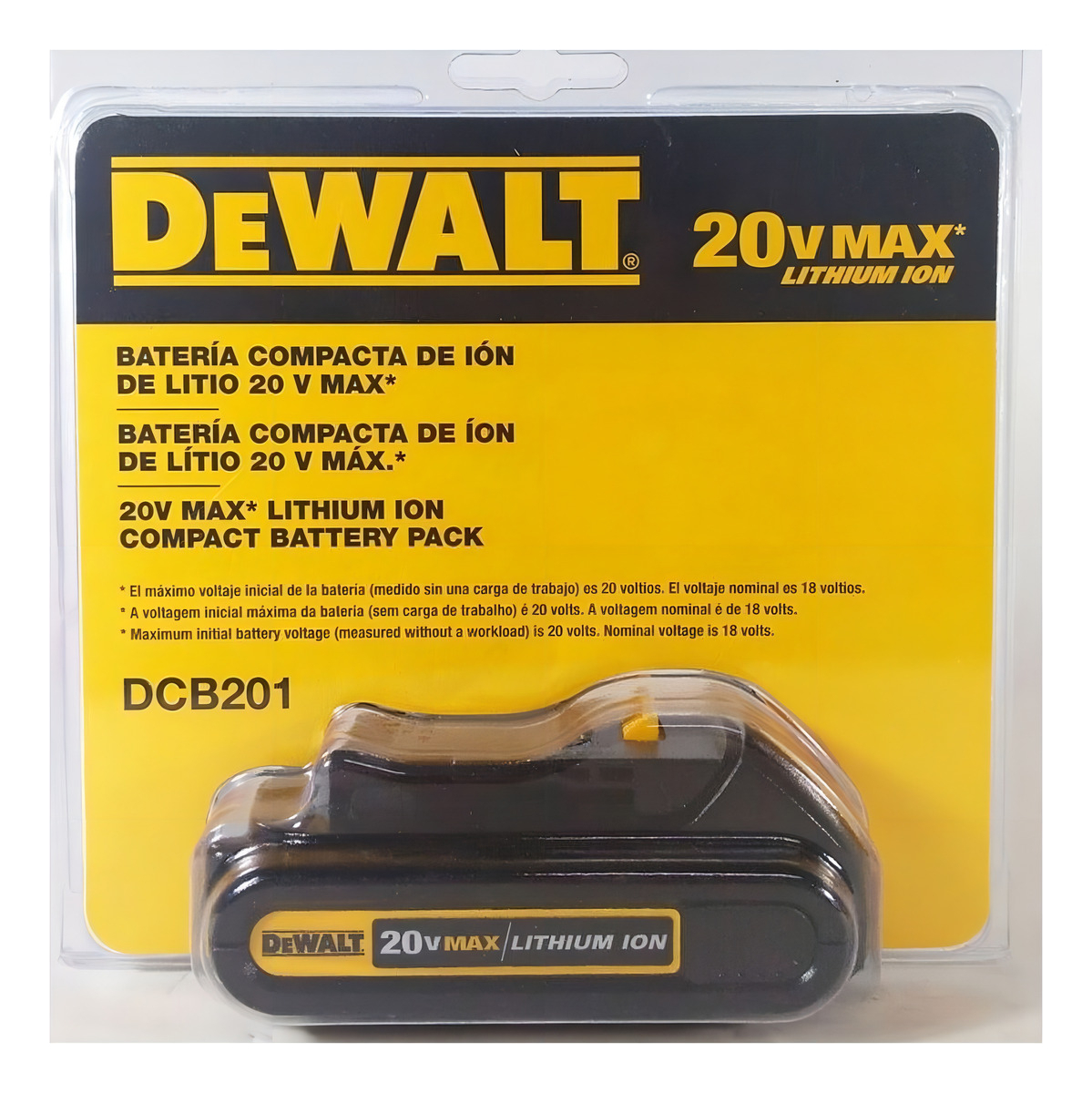 Batería De Litio Compacta De 20 V Como Máximo Y 1,5 Ah - Dcb - Imagen 3