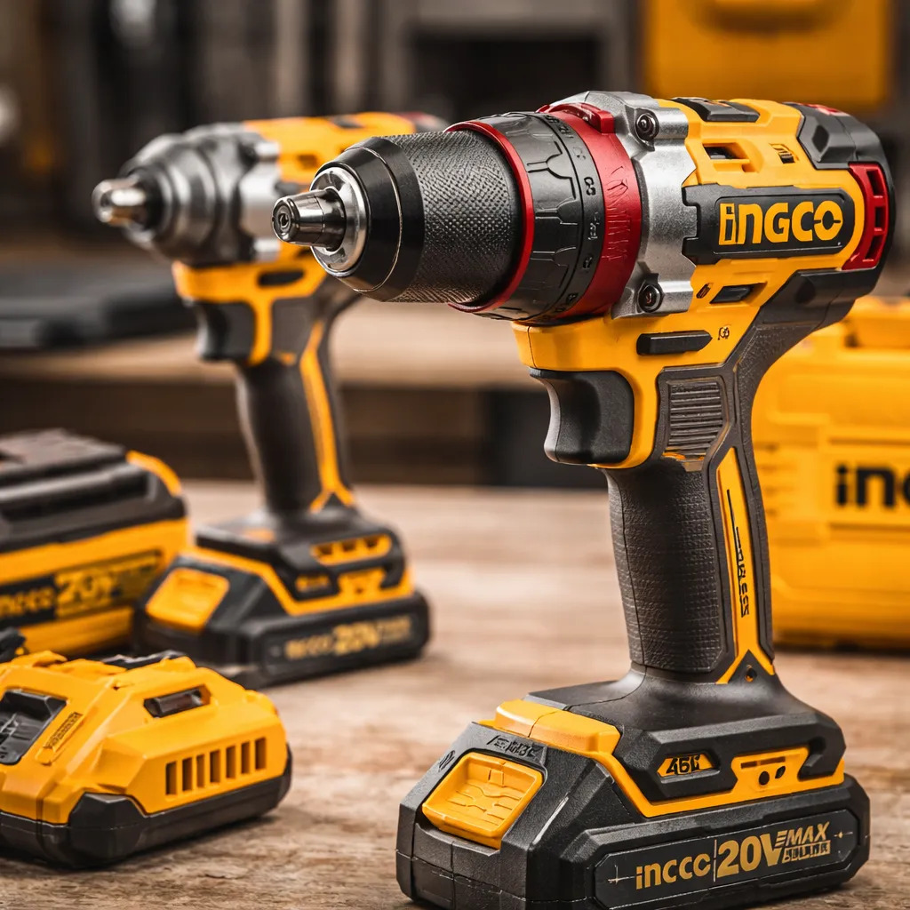 Ingco Cosli241291 Kit Taladro Y Amoladora En Estuche - Imagen 7