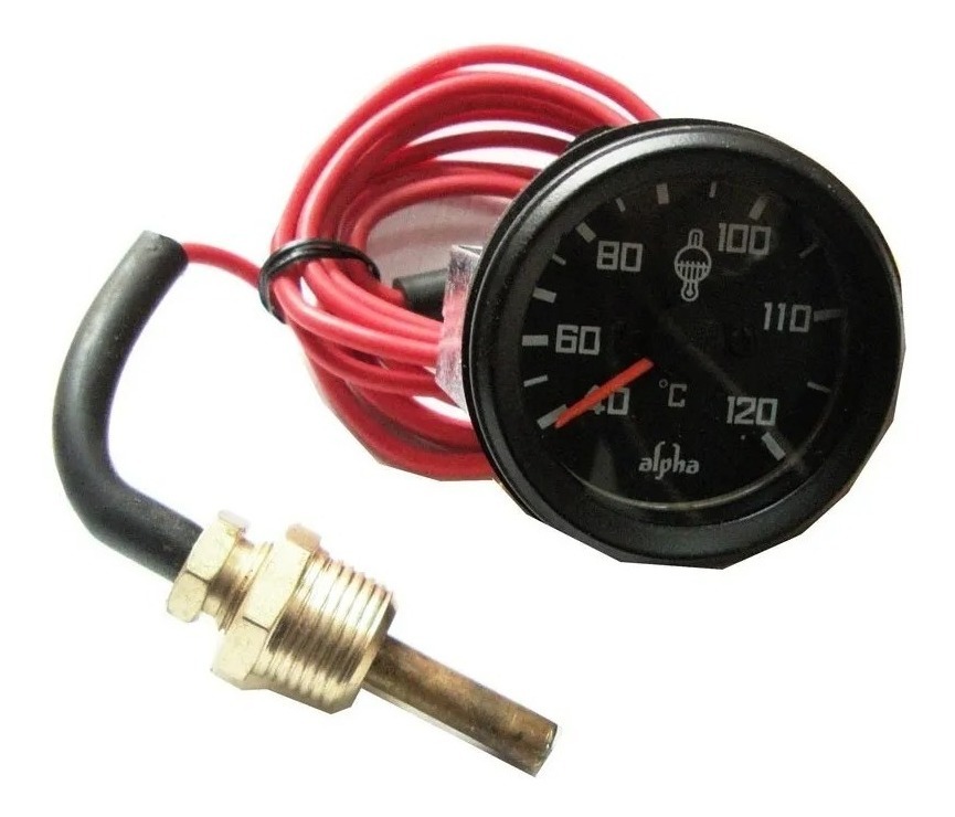 Reloj Temperatura Agua Mecanico Cable 1.80 Mts - Imagen 2