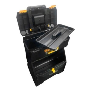 Caja Carro Organizador Stanley St18800 Porta Herramientas Negro
