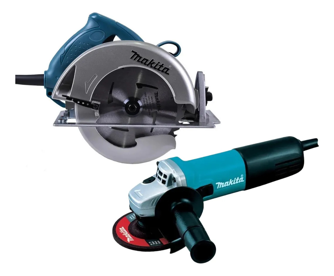 Combo 3 Sierra Circular 1800w + Amoladora 115mm 840w Bosch