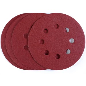 Pack De Lijas De 125mm Para Lijadora De Mano Equus 4