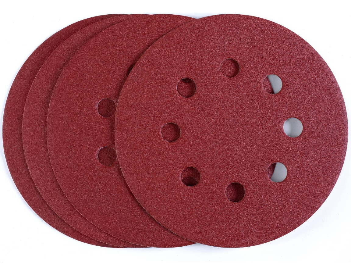Pack De Lijas De 125mm Para Lijadora De Mano Equus 4