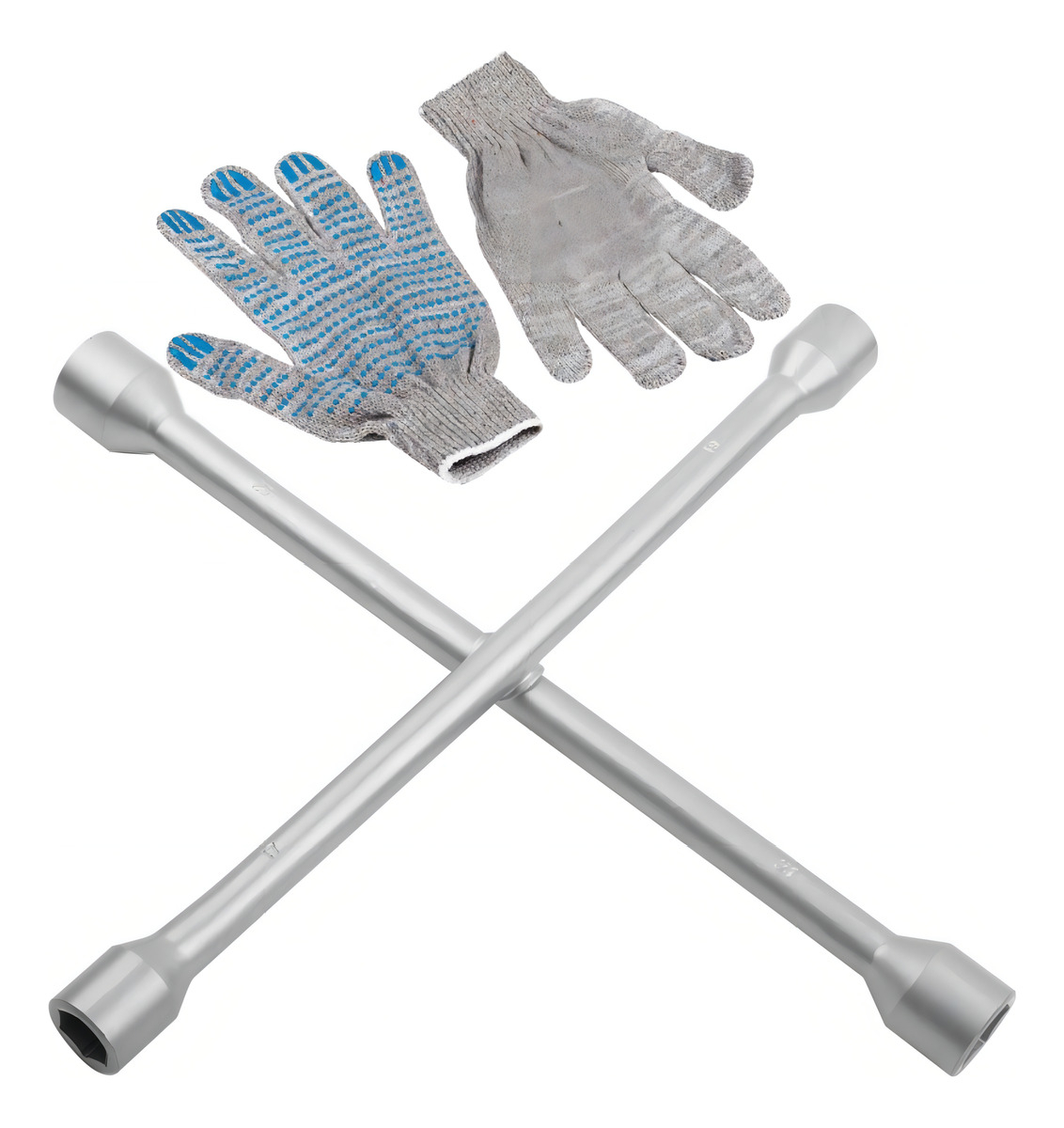 Llave Cruz Universal Reforzada 17 19 21 23 Mm Tolsen 15079 - Imagen 2