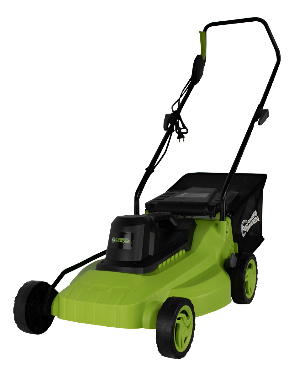 Cortacésped Eléctrico Forest & Garden 1700w Ancho Corte 40cm Bolsa Recolectora Verde