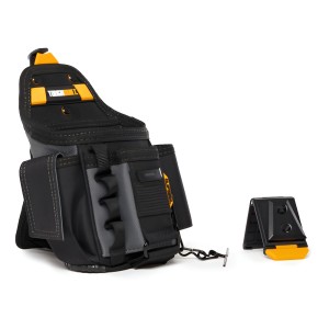 Coleto Pequeño Electricista Cliptech Toughbuilt Tb-ct-34 Color Negro