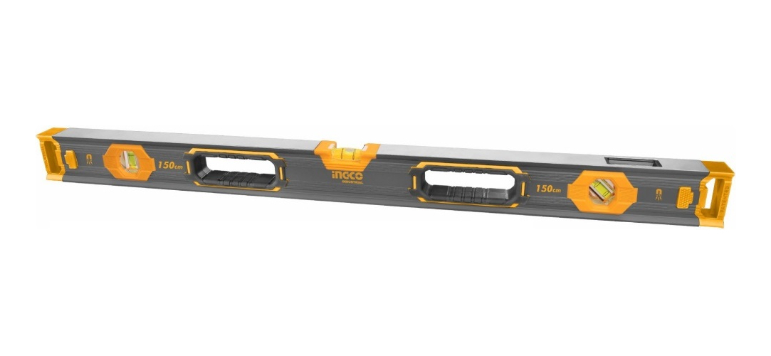 Nivel Magnetico 150cm Gris Ingco Hsl68150