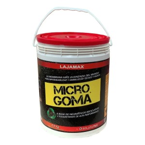 Microgoma Membrana Impermeabilizante Techos 4,4kg Solanatile Color Gris Claro