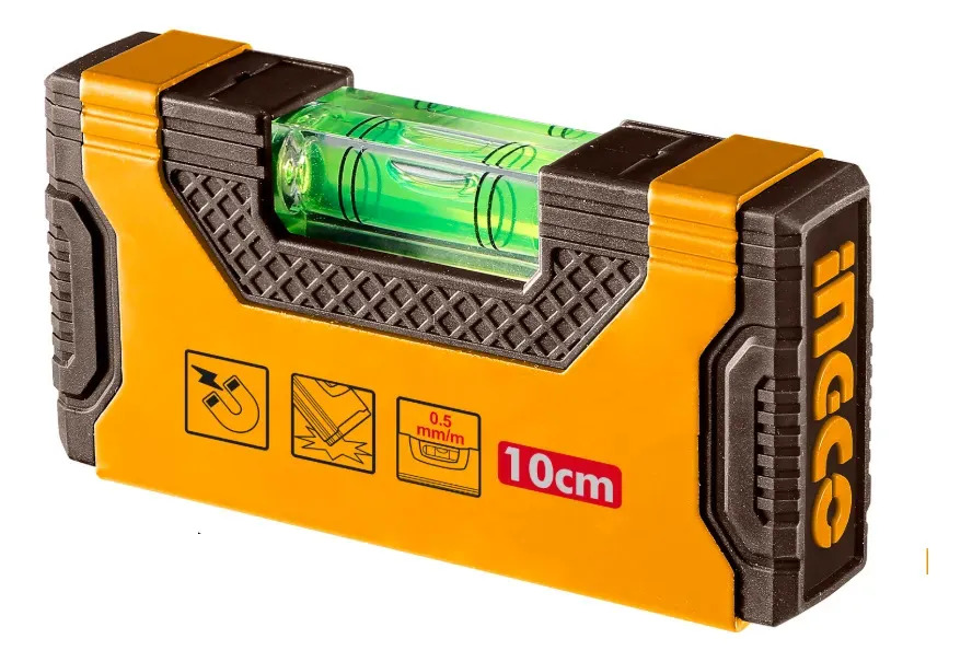 Nivel De Mano Mini 10 Cm Ingco Hmsl05101