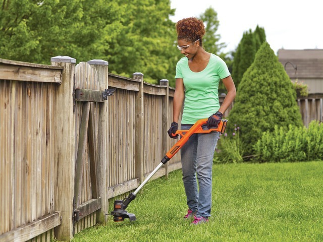 Podadora Bordeadora Black+decker Lst201 25cm 20v Inalámbrica Color Naranja - Imagen 5