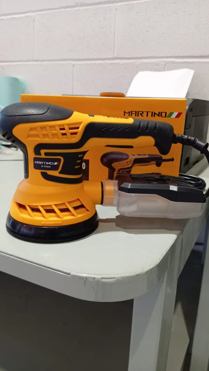 Lijadora Roto Orbital Aleatoria Circular 125mm 400w Martino - Imagen 2