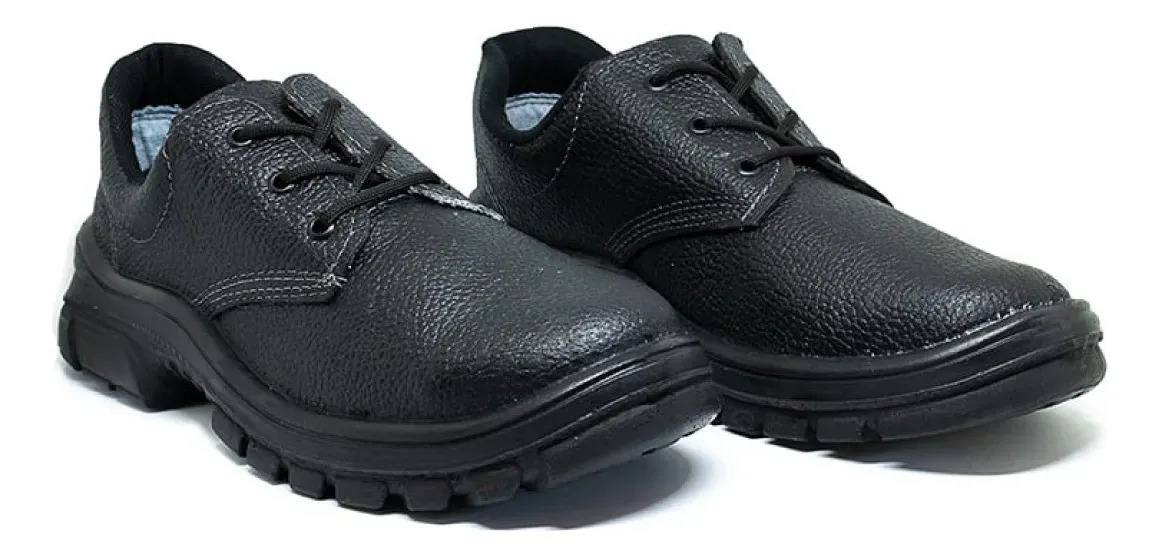 Zapato De Trabajo Con Puntera Acero Tyt Negro