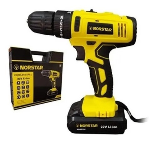 Taladro Atornillador Percutor 20v 2 Bateria Litio Maletin - Imagen 2