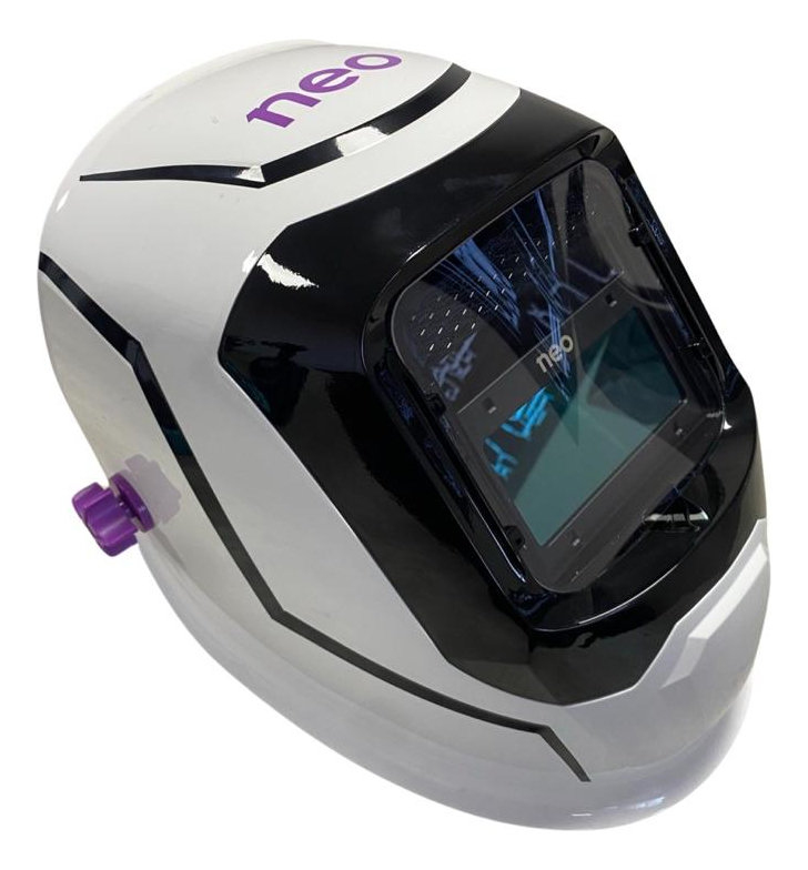 Máscara De Soldar Fotosensible True Color Lens Neo Color Blanco Liso - Imagen 3