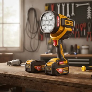 Linterna 42v 50w 2800 Lumens + 2 Bat 2.0ah Ingco Cwli42896