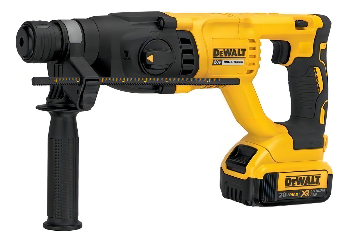 Rotomartillo Electroneumático Dewalt Dch133m2-b2 Inalámbrico Amarillo Y Negro Con 1.6kw De Potencia Amarillo/negro