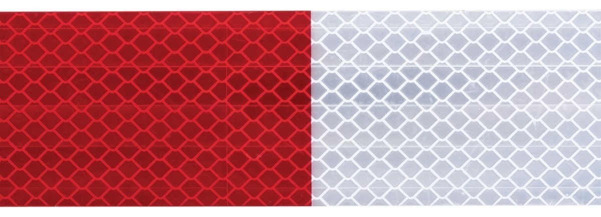 Cinta Reflectiva Para Camiones Blanca/roja 5cmx9mts Truper Color Bicolor Bicolor - Imagen 2
