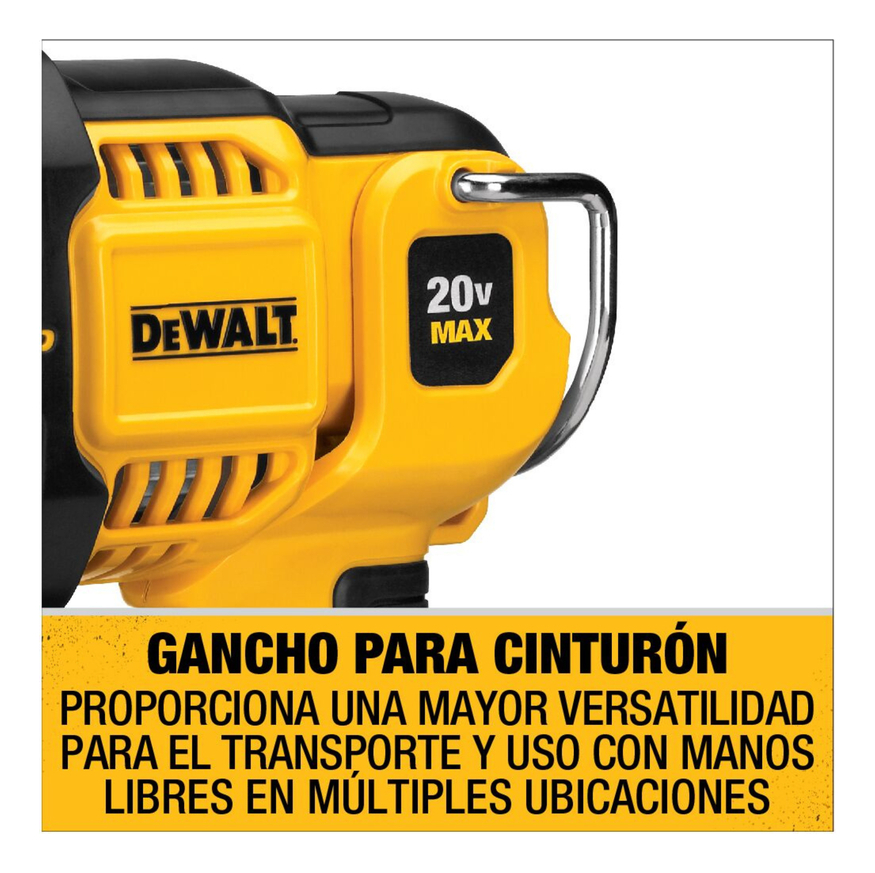 Linterna Dewalt Dcl043 Led Ion Litio 20v Sin Bateria Lintern - Imagen 5