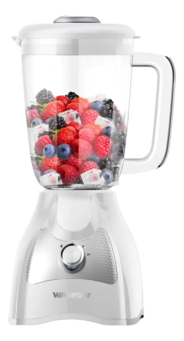 Licuadora 1.5l 650w Jarra De Vidrio 2 Velocidades Wzz4510t