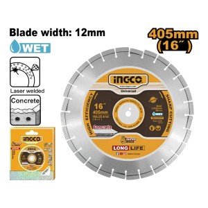 Disco P Maquina Pavimento 405mm 16 Hormigon Ingco Dmd044053