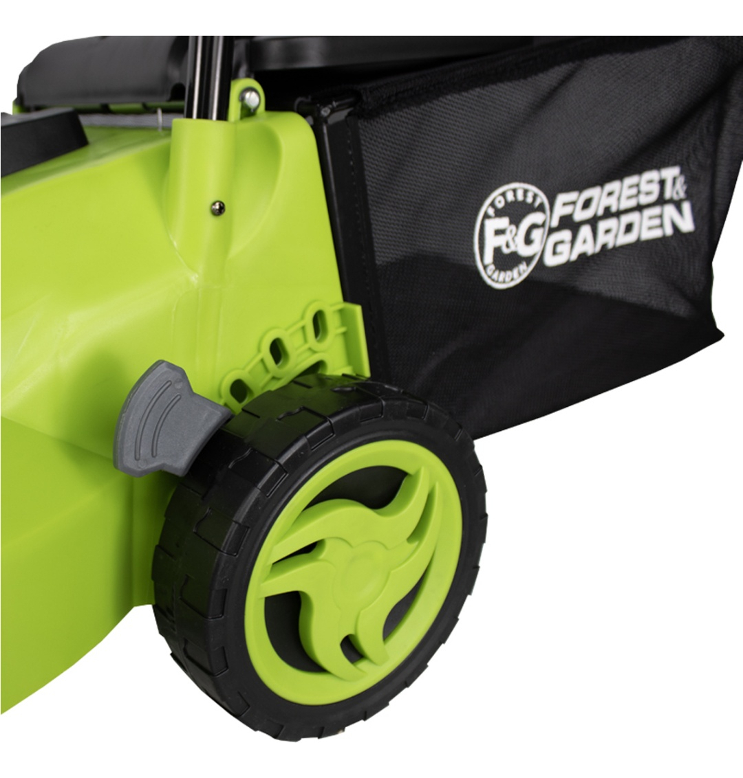 Cortacésped Eléctrico Forest & Garden 1700w Ancho Corte 40cm Bolsa Recolectora Verde - Imagen 5