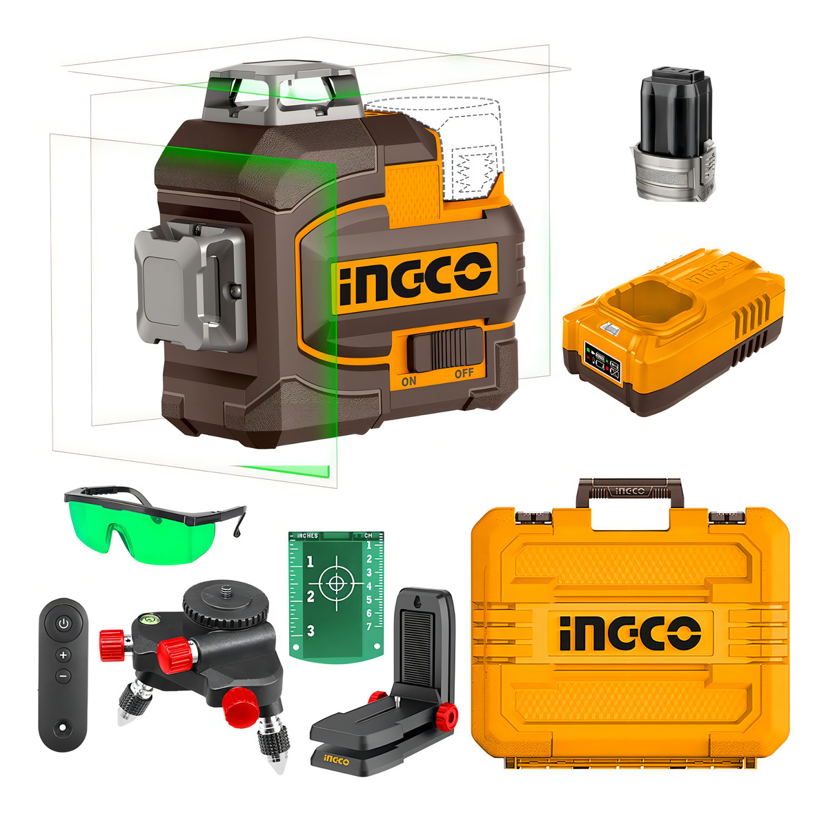 Nivel Láser De Línea Cruzada Ingco Modelo No Especificado