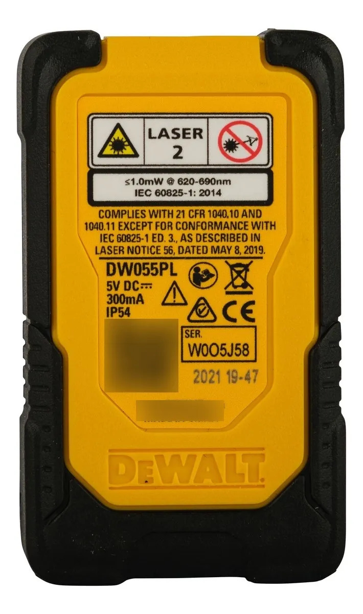 Medidor Laser Dewalt Dw055pl Atómico 16m Recargable Usb - Imagen 7