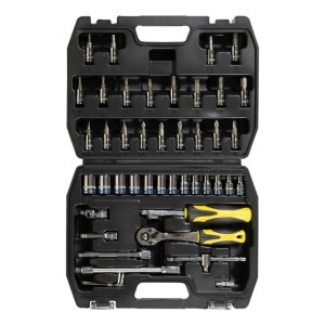 Juego Dados 1/4 Crossmaster Gtia De Por Vida 46 Piezas Tyt