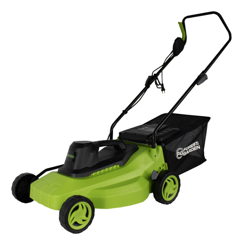 Cortacésped Eléctrico Forest & Garden 1700w Ancho Corte 40cm Bolsa Recolectora Verde - Imagen 3