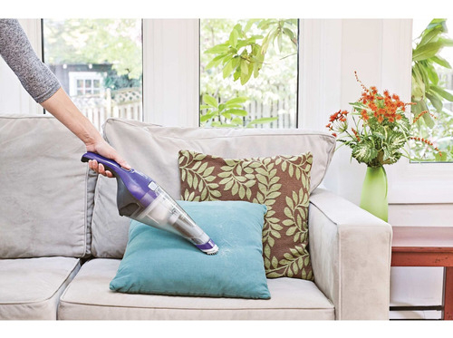 Aspiradora De Mano Black + Decker Litio Seco + Cepillo Color Gris - Imagen 8