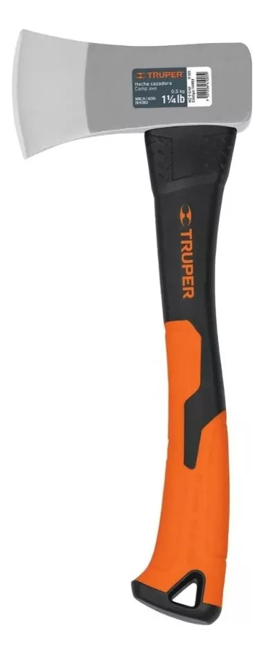 Hacha De Mano 500 Gramos Mango Fibra De Vidrio Truper 14951 - Imagen 3